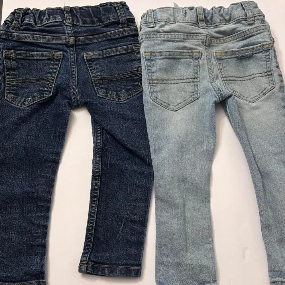 Oshkosh-b-gosh Toddler Blue and Navy Jeans